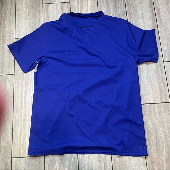 Oakley Men's Colorblock O-Hydrolix Quick Dry Golf Polo Shirt in Medium - Picture 6 of 6